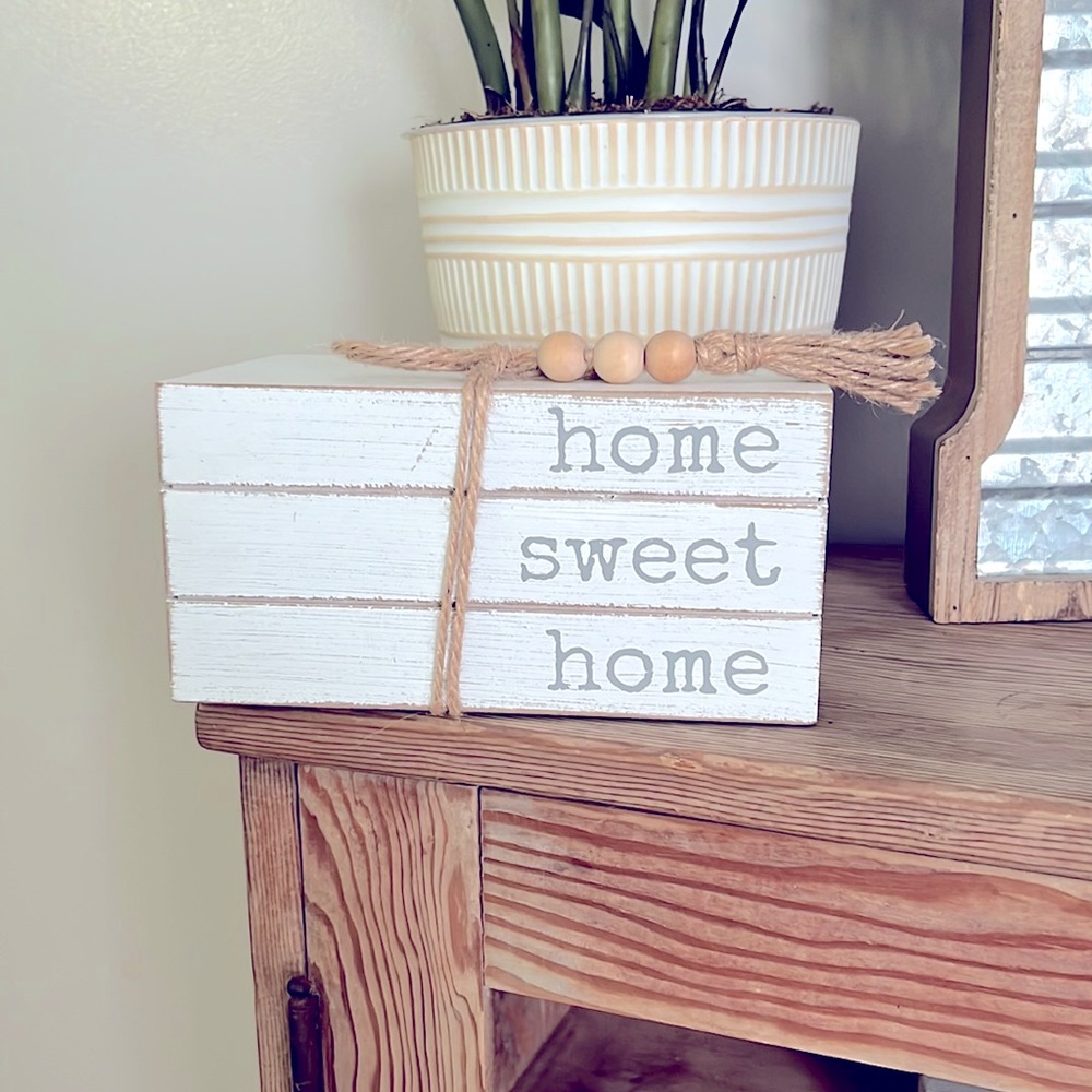 Quill to Paper, Home Sweet Home wood home decor